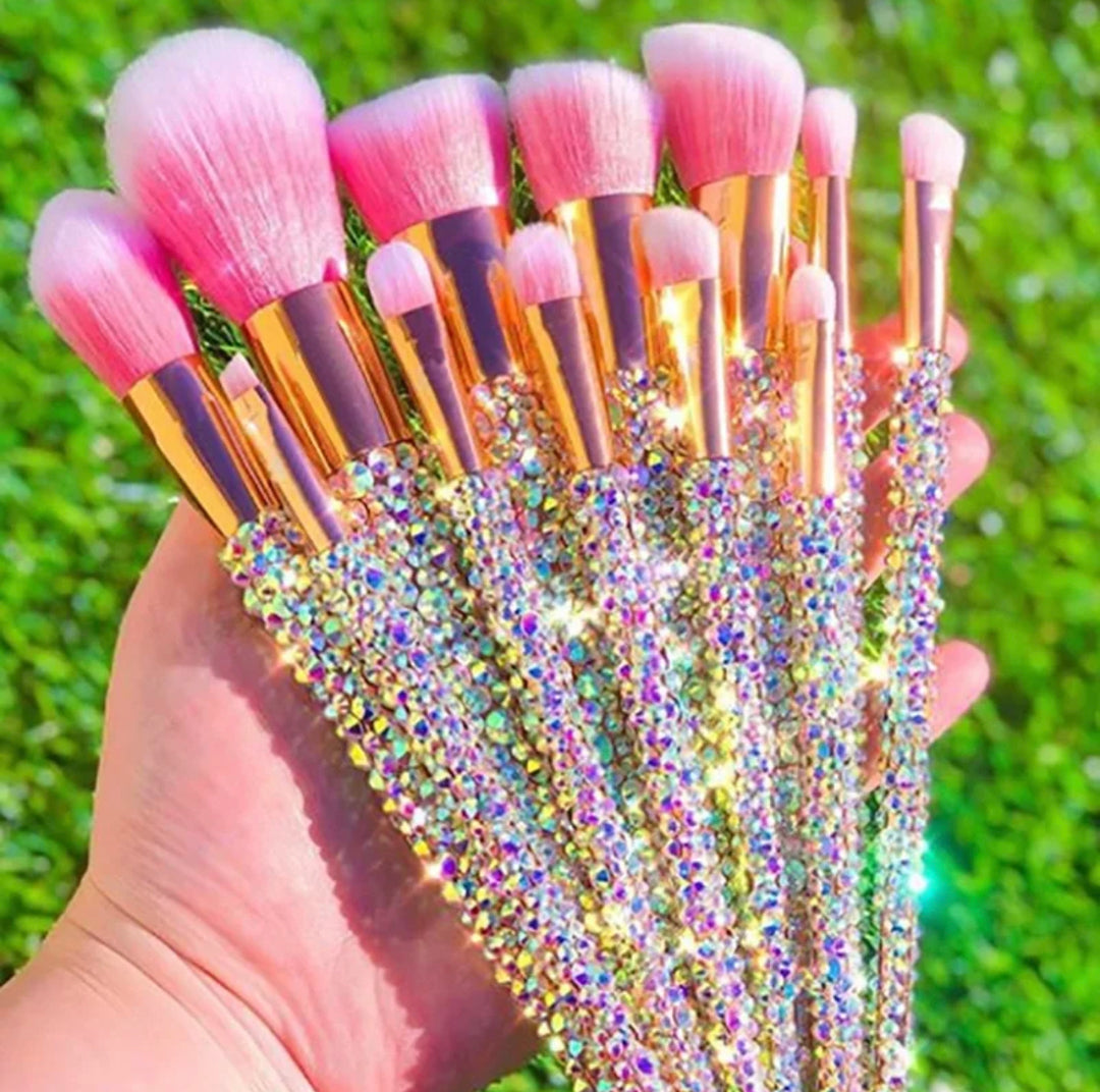 Bling makeup cheapest brushes